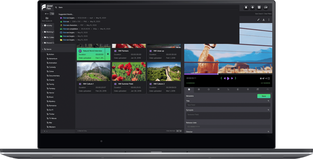 FlexMAM Search Capabilities suggestions_small
